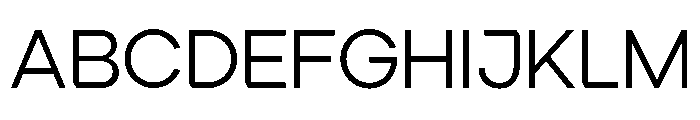 Ardela Edge X01 Regular Font UPPERCASE