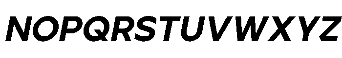 Ardela Edge X01 Variable Italic Font UPPERCASE