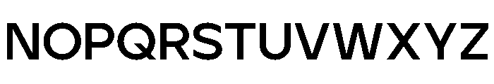 Ardela Edge X02 Bold Font LOWERCASE