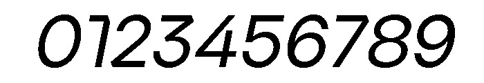 Ardela Edge X02 Medium Italic Font OTHER CHARS