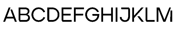 Ardela Edge X02 Medium Font UPPERCASE