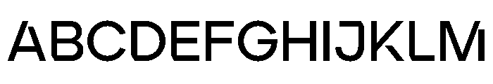 Ardela Edge X02 Semi Bold Font UPPERCASE