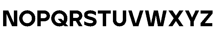 Ardela Edge X03 Black Font LOWERCASE