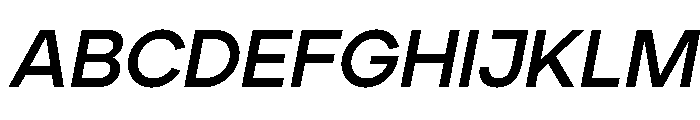 Ardela Edge X03 Bold Italic FONT