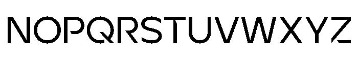 Ardela Edge X03 Medium Font UPPERCASE