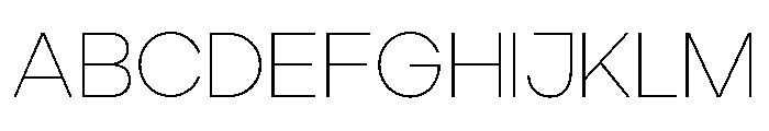 Ardela Edge X03 Thin FONT