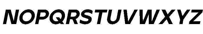 Ardela Edge X03 Variable Italic Font LOWERCASE