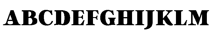 Argent Black Font UPPERCASE