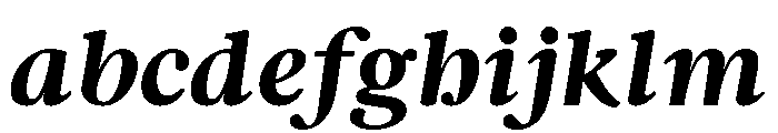 Argent Bold Italic FONT
