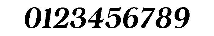 Argent Demi Bold Italic Font OTHER CHARS