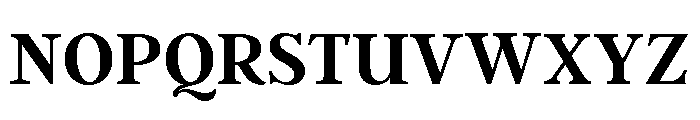 Argent Demi Bold Font UPPERCASE