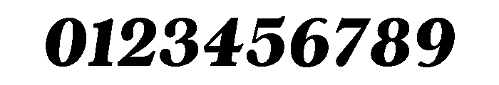 Argent Extra Bold Italic Font OTHER CHARS