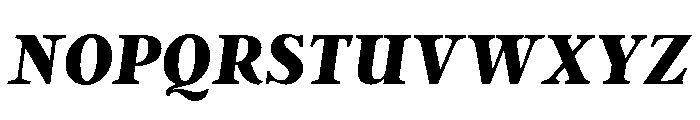 Argent Extra Bold Italic Font UPPERCASE