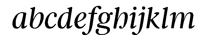 Argent Light Italic FONT
