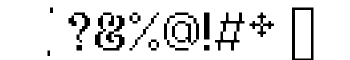 Argent Pixel Regular Font OTHER CHARS