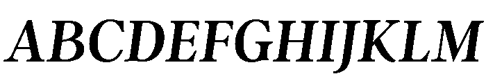 Argent Regular Italic Font UPPERCASE