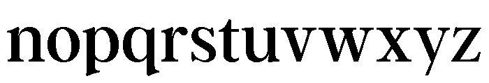 Argent Regular Font LOWERCASE