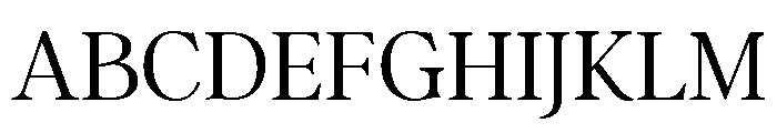 Argent Thin Font UPPERCASE