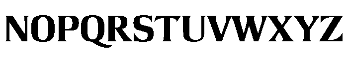 Argus Extra Bold Font UPPERCASE