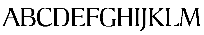 Argus Light Font UPPERCASE
