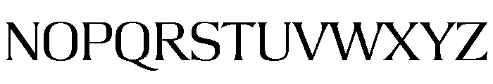 Argus Light Font UPPERCASE