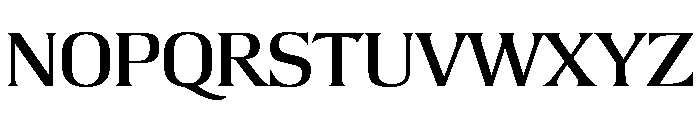 Argus Medium Font UPPERCASE