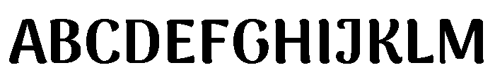 Arima Bold Font UPPERCASE