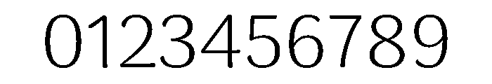 Arima Light Font OTHER CHARS