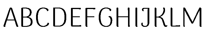Arima Light Font UPPERCASE