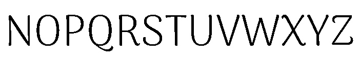 Arima Light Font UPPERCASE