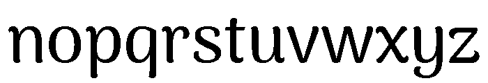 Arima Medium Font LOWERCASE