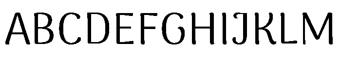Arima Regular Font UPPERCASE
