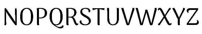 Arima Regular Font UPPERCASE