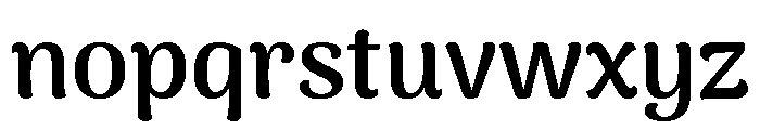 Arima Semi Bold Font LOWERCASE