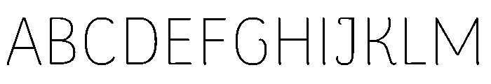 Arima Font UPPERCASE