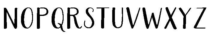 Aristelle Sans Condensed Font UPPERCASE