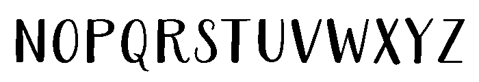 Aristelle Sans Condensed Font LOWERCASE