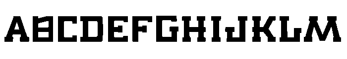 Arktika Regular Font UPPERCASE