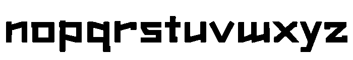 Arktika Regular Font LOWERCASE