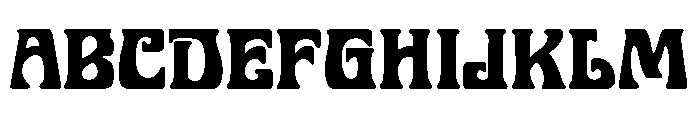 Ars Nova Regular Font UPPERCASE