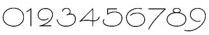 Art Deco Chic Font OTHER CHARS