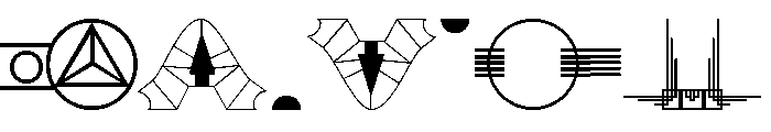 Art Deco Extras Font OTHER CHARS