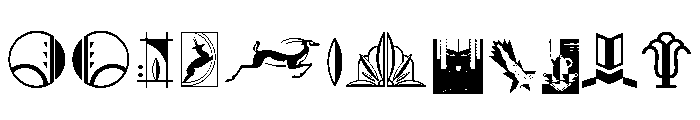 Art Deco Extras FONT