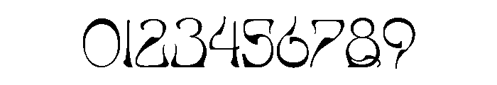 Art Nouveau Bistro Font OTHER CHARS