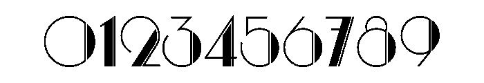 Artdeco Regular Font OTHER CHARS