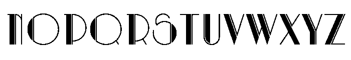 Artdeco Regular Font LOWERCASE