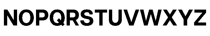 Articulat Bold Font UPPERCASE