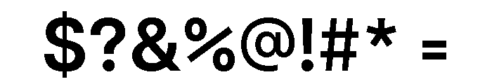 Articulat Demi Bold Font OTHER CHARS