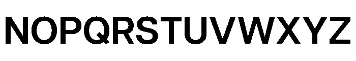 Articulat Demi Bold Font UPPERCASE
