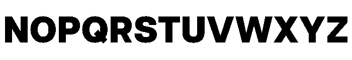 Articulat Heavy Font UPPERCASE